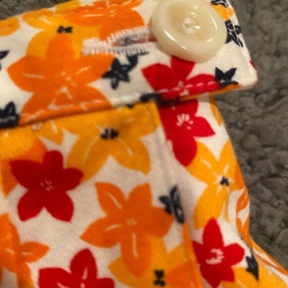Liz Claiborne Skorts Floral Sz 6 Petite Skirt/Short Woman’s - Picture 4 of 11